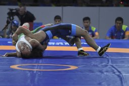 Pegulat Indonesia Gagal ke Semifinal Asian Games