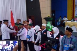 Kloter pertama Aceh bertolak ke Arab Saudi