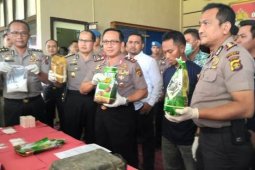 Polda Jambi gagalkan peredaran sabu 19,8 Kilogram