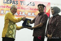 Ketua Pengadilan Negeri Barabai lepas tugas di HST