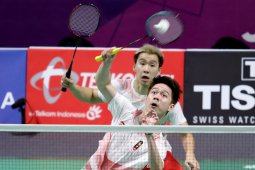 Markus/Kevin Pertahankan Gelar Jepang Terbuka