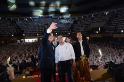 Di hadapan ribuan mahasiswa baru Mentan sampaikan 80 persen inovasi pertanian Indonesia dari IPB