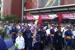 Khaidir pembawa pertama kirab obor Asian Games