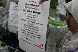 BUMN Hadir - Direksi PTPN6 berikan motivasi peserta SMN Jambi