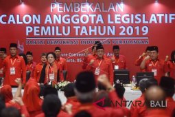 Megawati Soekarnoputri beri pembekalan gabungan calon anggota DPR-DPRD