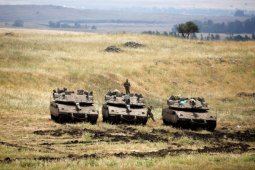 Tank Israel lepaskan tembakan di perbatasan Suriah