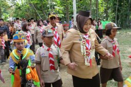 Pramuka berperan selesaikan pernikahan dini