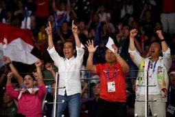 Jokowi Apresiasi Atlet-Atlet Indonesia Mampu Lampaui Target