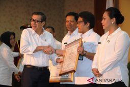 Menkumham resmikan 14 desa/kelurahan sadar hukum