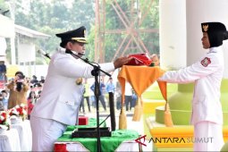 Wali kota irup peringatan HUT RI 73
