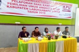 KPU Labura lakukan bimtek dana kampanye