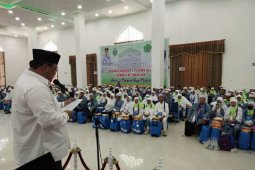 Persiapan sambut jamaah haji Labura