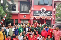 Parpol pendukung Jokowi deklarasikan koalisi Indonesia kerja
