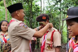 Dahnial buka Kemsana Siaga Galang Kwartir Ranting Loksado