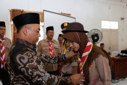 Pramuka membentuk kepribadian generasi muda