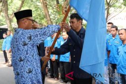 Pj Bupati lepas 420 orang kontingen karang taruna HSS