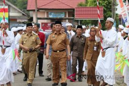 Kecamatan Telaga Langsat gelar syukuran pelantikan