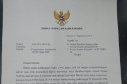 Pendaftaran CPNS paling cepat 26 September 2018