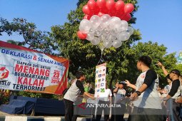 Senam Awas Pemilu 2019 Digelar di Pamekasan