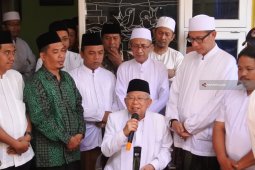 Ma'ruf Amin Kunjungi Pesantren