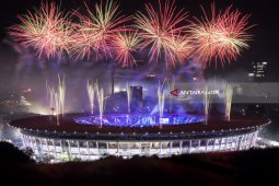 Asian Games - GBK Karaoke Massal Lagu RAN dan "Lagi Syantik"
