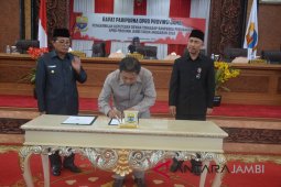 DPRD ketok palu APBDP Pemprov Jambi 2018