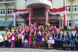 Pemkot Pangkalpinang gelar upacara HUT ke-261