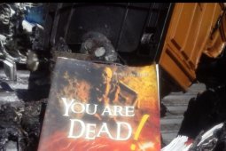 Ledakan Sukabumi terdapat buku "You Are Dead"