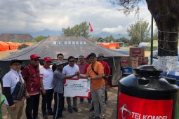 Telkomsel bangun enam sumur bor untuk pengungsi