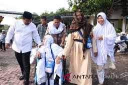 Wali kota sambut kepulangan jamaah haji