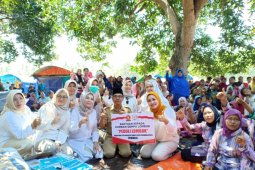 Pindra gotong-royong bantu korban gempa di Lombok