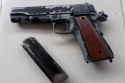 Polisi amankan satu unit senjata api