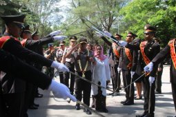Polda Maluku gelar "farawel parade"