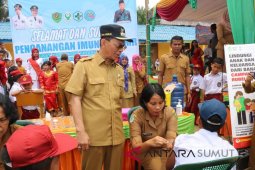 93.336 anak Tapanuli Selatan target sasaran imunisasi MR