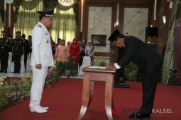 Program 100 hari Kerja Bupati dan Wakil Tapin Sasar Penghijauan