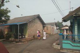 Kabut asap selimuti kawasan perkotaan Banjarbaru