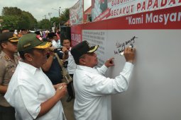 Komponen masyarakat Banjarbaru deklarasi Pemilu damai