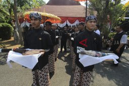 Jamasan pusaka Indramayu