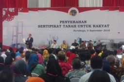 Jokowi Optimistis Seluruh Tanah Tersertifikasi Tahun 2025