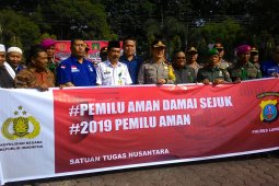 Polres Langkat deklarasi pemilu damai berintegrasi
