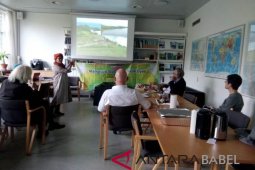 Pakar presentasikan pewarna dari tanaman bakau Bangka Selatan di Denmark