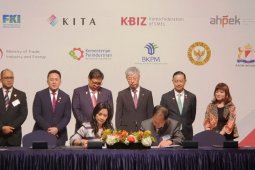 RI-Korsel tandatangani 15 nota kesepahaman bisnis