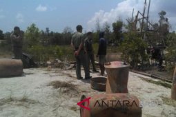 Satpol PP Bangka tertibkan tambang rambah persawahan