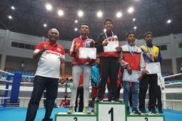 Petinju Denpasar Anggito sukses sabet medali perak