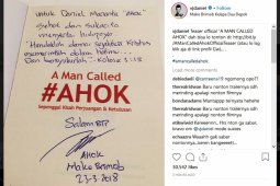 Film "a man called ahok" berkisah tentang ayah dan anak