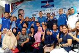AHY temu kader Partai Demokrat di Babel
