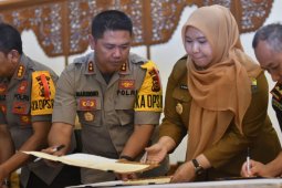 Bupati Muarojambi teken perjanjian kerjasama APIP-APH