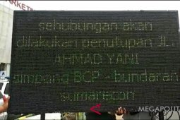Sambut kepala daerah, Dishub akan lakukan rekayasa lalu lintas