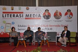 Humas Polri gelar diskusi literasi media