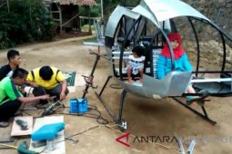 Ahli bubut Sukabumi rakit helikopter bermesin genset